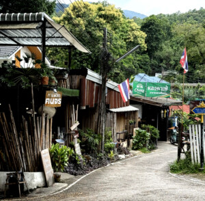 waterfall walk Chiang Mai