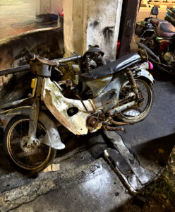 living like im dying old scooter penang