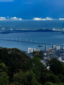 living like im dying blue sky penang hill malaysia