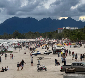 living like im dying langkawi beach dusk