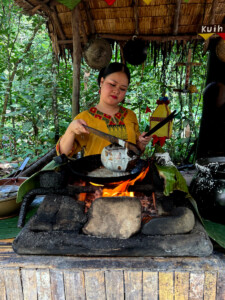 living like im dying kuih jala traditional cooking