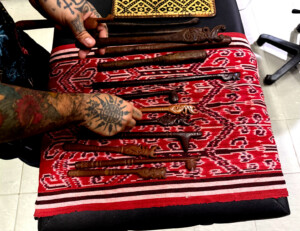 living like im dying tapping tools orangutan tattoo