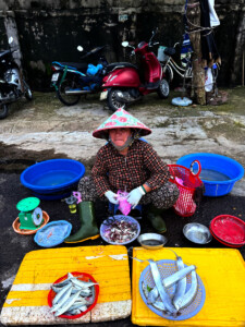 Christmas in the Upside Down 14 living like im dying fish lady quy nhon