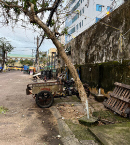 Christmas in the Upside Down 17 living like im dying old wall quy nhon