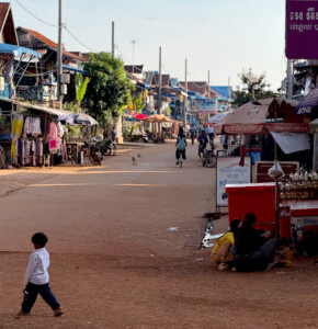 living like im dying street scene siem reap cambodia