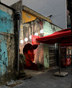 living like im dying danang mural vietnam