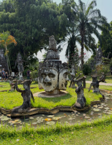 living like im dying buddha park11 vientiane laos