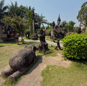 living like im dying buddha park14 vientiane laos