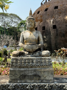 living like im dying buddha park2 vientiane laos