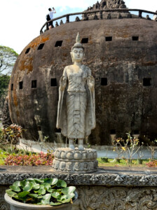 living like im dying buddha park4 vientiane laos