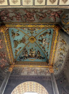Hot in Vientiane and One Massage Too Far 13 living like im dying ceiling work patuxai vientiane laos