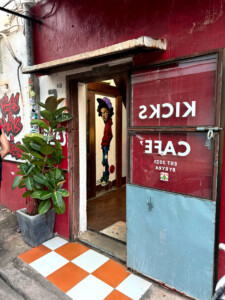 Hot in Vientiane and One Massage Too Far 6 vientiane kicks cafe laos