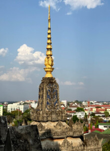 Hot in Vientiane and One Massage Too Far 19 vientiane spire patuxai laos