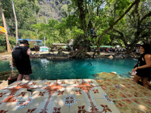 Vang Vieng and Real Life Jungle Gyms 5 lagoon 1 blue water vang vieng laos