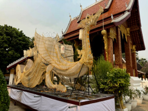 What the Hell Happened in Luang Prabang? 8 luang prabang temple dragon sculpture