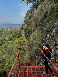 Vang Vieng and Real Life Jungle Gyms 8 vang vieng ziplane path laos