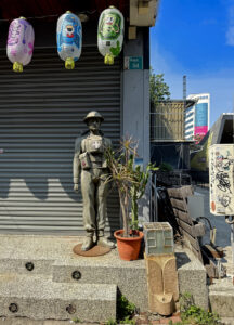 Tainan and the Art of Waiting 1 soldier statue tainan taiwan