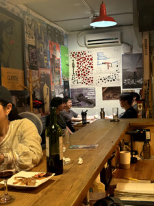 The End of the Living Like I'm Dying Tour 6 seams bar inside taipei taiwan